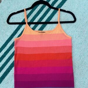 Banana Republic Special Edition Pride Rainbow Sweater Tank 🌈